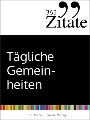 cover image of 365 Zitate für tägliche Gemeinheiten